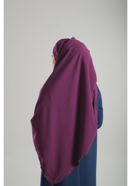 Şarabi Pratik Hazır Geçmeli Bone Şal Krep Mevsimlik Tek Bantlı 1453K_08 modelleri