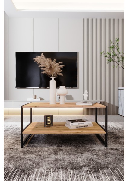 Modern & Şık Orta Sehpa Metal Çerçeve ile Dayanıklı Tasarım, Minimalist ve Fonksiyonel, Salon ,ofis modelleri