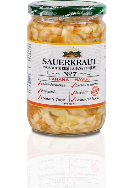 4 Adet Probiyotik Sauerkraut Turşu Çeşitleri fırsatları
