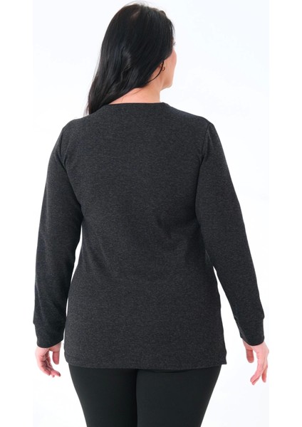 Kadın Büyük Beden Sweatshirt modelleri