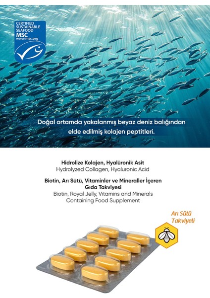 Collagen 90 Tablet Balık Kolajeni fiyatları