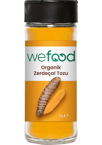 Organik Zerdeçal Tozu 55 gr 4'lü