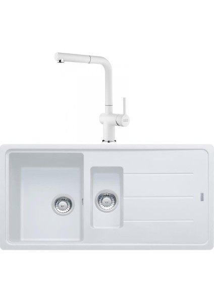Basis Bfg 651 Bianco Granit Evye Active Batarya Set