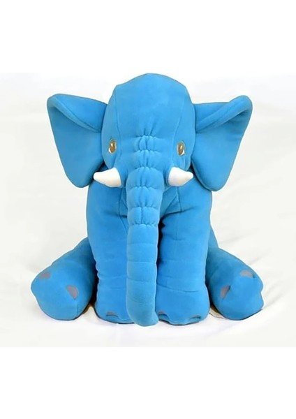 Xl Dev Boy 60 cm Fil Uyku Arkadaşım Uyku Fili Peluş Yumuşak Fil Oturma Desteği