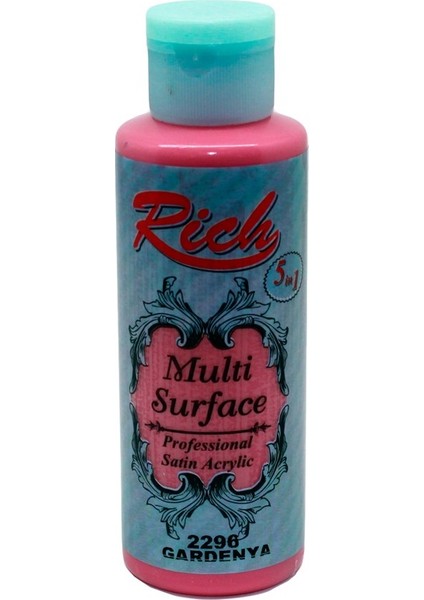Multi Surface 120 cc Gardenya 2296 Akrilik Boya
