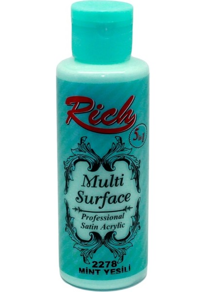 Multi Surface 120 cc Mint Yeşili 2278 Akrilik Boya