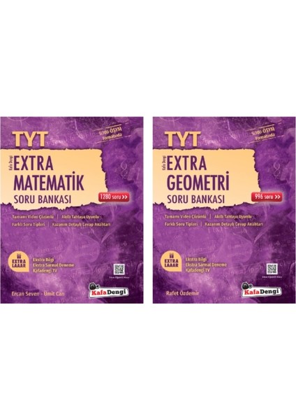 Tyt Sayısal Set Matematik - Geometri Extra Soru Bankası