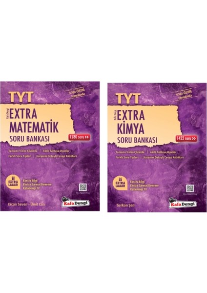 Tyt Sayısal Set Matematik - Kimya Extra Soru Bankası