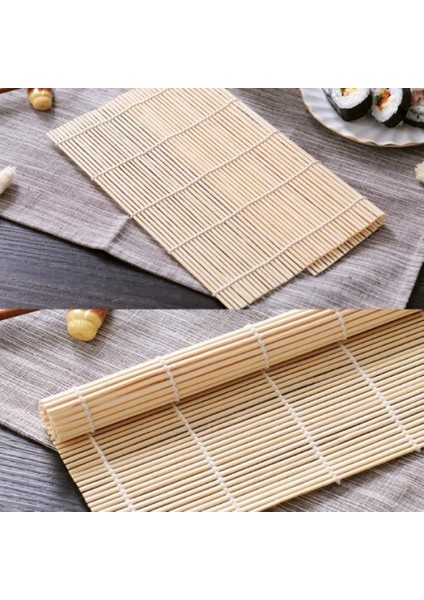 Çok Amaçlı Bambu Sushi Matı 3 Adet