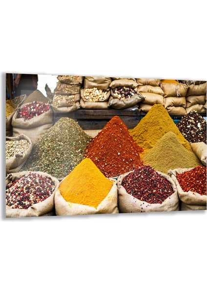 Türkiye Manzara Cam Tablo - Karışık - Yatay Motif 01-354