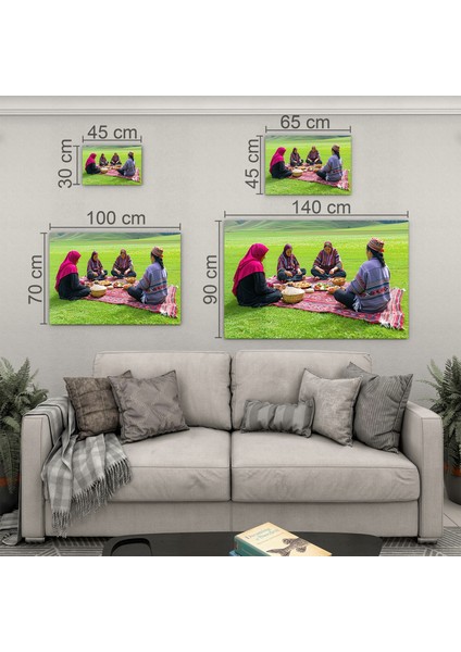 Türkiye Manzara Cam Tablo - Karışık - Yatay Motif 01-259