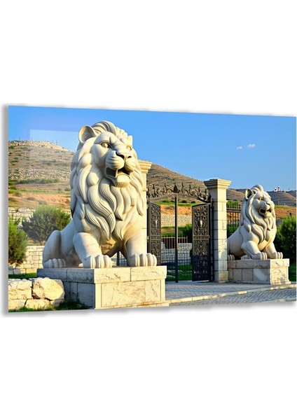 Türkiye Manzara Cam Tablo - Karışık - Yatay Motif 01-226