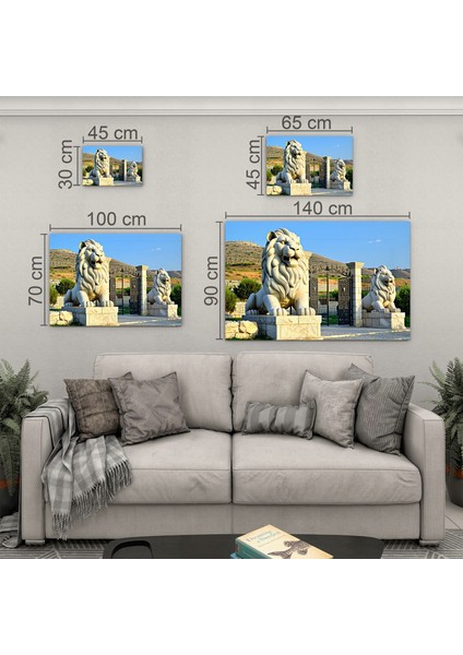 Türkiye Manzara Cam Tablo - Karışık - Yatay Motif 01-226