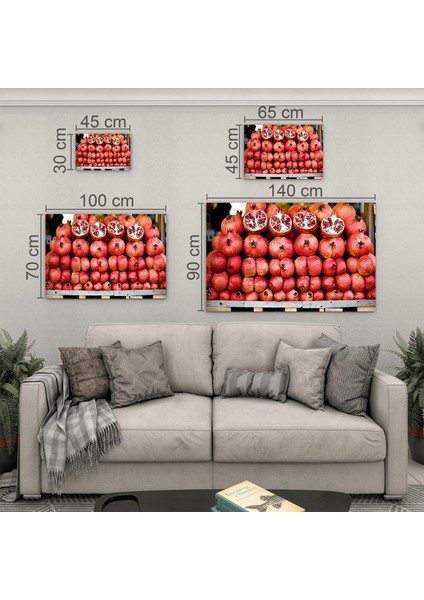 Türkiye Manzara Cam Tablo - Karışık - Yatay Motif 01-469