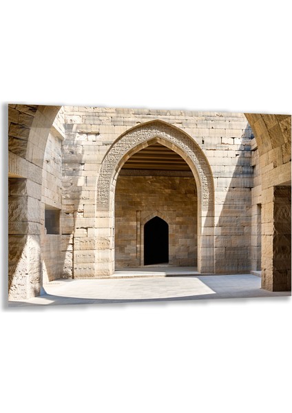 Türkiye Manzara Cam Tablo - Karışık - Yatay Motif 01-085
