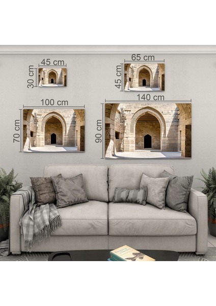 Türkiye Manzara Cam Tablo - Karışık - Yatay Motif 01-085