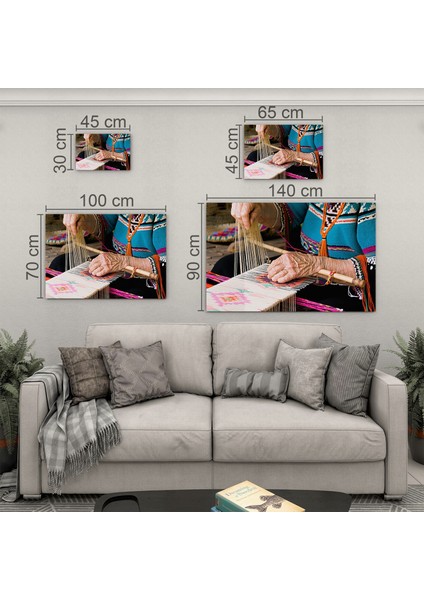 Türkiye Manzara Cam Tablo - Karışık - Yatay Motif 01-310