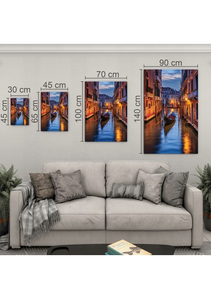 Sanatsal Cam Tablo - Rönesans - Dikey Motif 15-010
