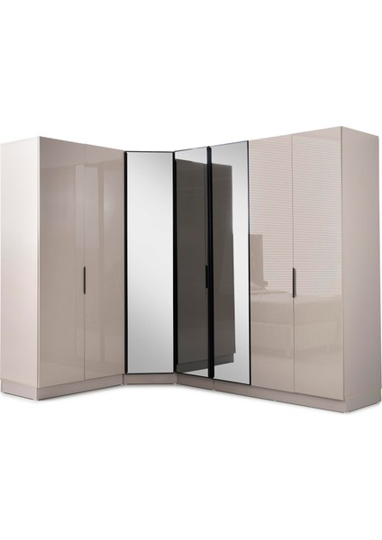 Nil %100 Mdf Köşe Yatak Odası Takımı