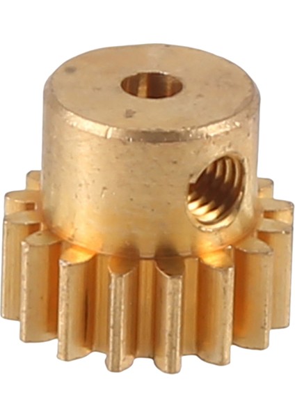 2 Adet 2.3mm Mil Metal Pinyon Motor Dişli 48DP M0.6 M0.8 1/12 1/16 Rc Araba 7075 Hsp-Rgt Redcat 370/380/390,16 T (Yurt Dışından)