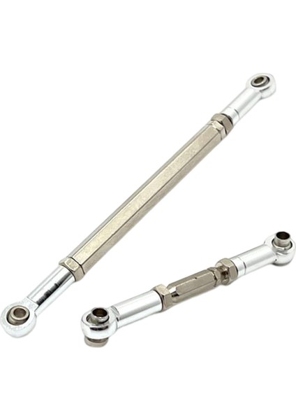 Rc Hobi Araba 1/12 Direksiyon Servo Bağlantıları MN78 Çekme Çubuğu Cnc Işlenmiş Argent (Yurt Dışından)