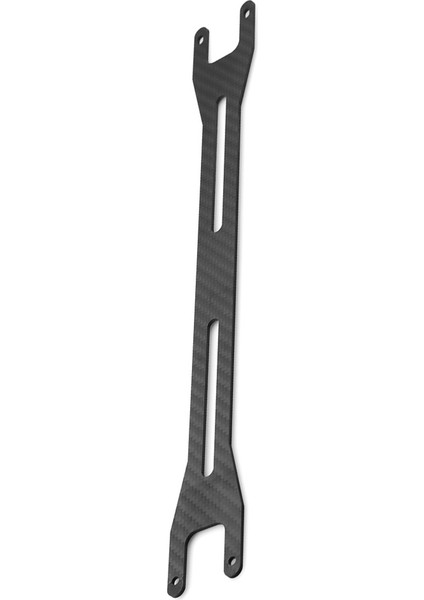 Karbon Fiber Ikinci Zemin Kurulu Plaka Traxxas Slash 4x4 Remo Hobi HQ727 1/10 Rc Araba Yükseltme Parçaları Aksesuarları (Yurt Dışından)