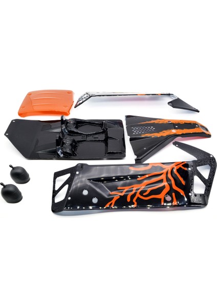 Rc Araba Kaporta Kiti 7534 7535 7536 7537 Zd Yarış Için Dbx-10 DBX10 1/10 Rc Araba Yükseltme Parçaları Yedek Aksesuarlar, 3 (Yurt Dışından)