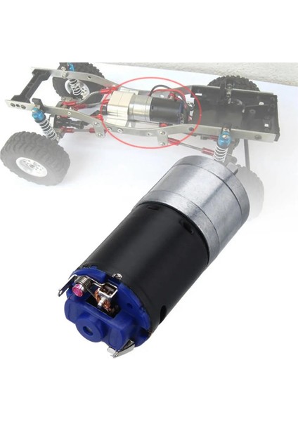 370 Metal Şanzıman Elektrikli Dişli Motor DC6V-12V Wpl Mg Dıy Yükseltme Parçaları (Yurt Dışından) fırsatları
