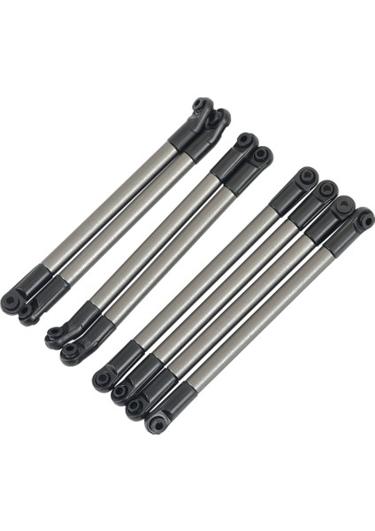 8 Adet Metal Bağlantı Çubuğu Çekme Çubuğu Dingil Mesafesi 1/10 Rc Paletli Araba Eksenel SCX10 90027 RC4WD D90 D110 CC01 Tf2 Mst (Yurt Dışından) fırsatları