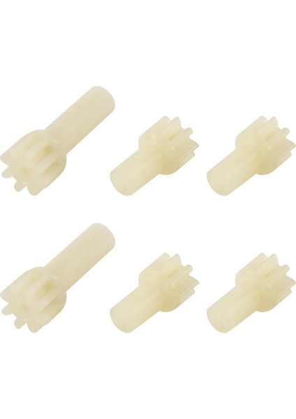 6 Adet K989-30 Sürüş Dişlisi Kiti Ön Arka Pinyon Dişli Wltoys K969 K979 K989 K999 1/28 Rc Araba Yedek Parçaları (Yurt Dışından)