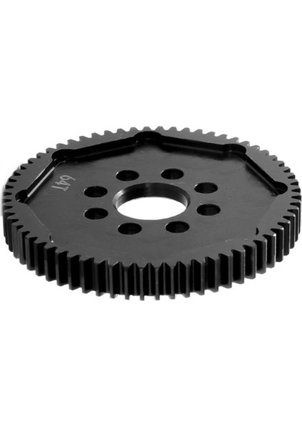 Metal (64T)51356 Modülü Düz Dişli Tamiya TT-02TYPETT02D TB05 TB07 Rc Araba Yükseltme Parçaları Aksesuarları (Yurt Dışından)