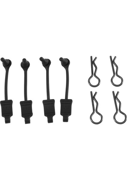 4 Adet Kauçuk Gövde Klip Tutucu Kabuk Sabit Toka Kilidi AR390178 1/7 1/8 Arrma Mojave Sınırsız Typhon Kraton Rc Araba (Yurt Dışından)