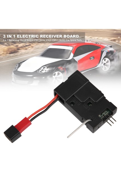 Yeni Sürüm 3 In 1 Elektrik Alıcı Kartı Alıcı Devre K989-52 Wltoys K969 K989 1/28 Rc Araba Yedek Parçaları (Yurt Dışından)