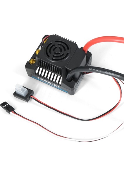 Su Geçirmez 2-4s Fırçasız Esc ile 5.8V-6.1V/3A Bec Için 1/8 1/10 1/12 Rc Model Araba Kamyon Buggy Tekne, 150A (Yurt Dışından)