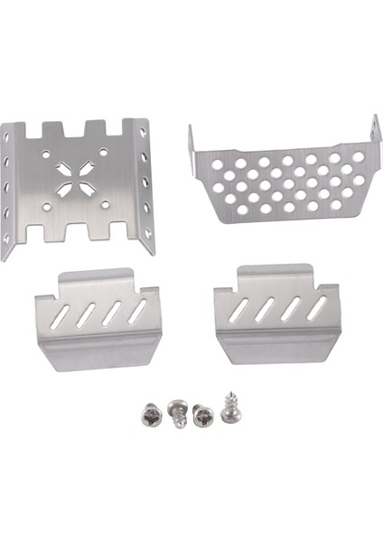 Metal Şasi Zırh Aks Koruyucu Plaka Yikong YK4082 YK4102 YK4103 Absima Sherpa Rc Paletli Araba Yükseltme Parçaları (Yurt Dışından)