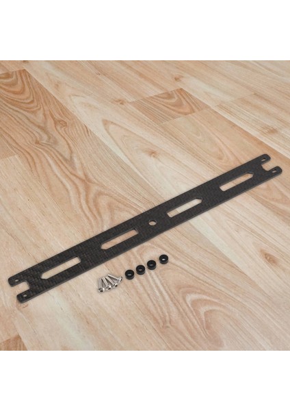 Karbon Fiber Ikinci Zemin Kurulu Plaka Tamiya TT02 TT02B Tt-02 TT-02B 1/10 Rc Araba Yükseltme Parçaları Aksesuarları (Yurt Dışından)