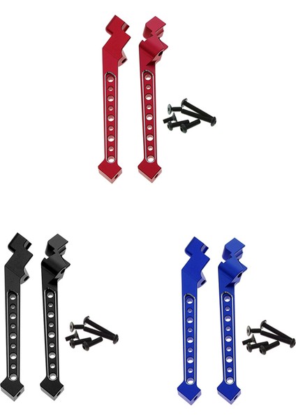 Alüminyum Arka Şasi Brace Tower 9521 1/8 Traxxas Kızak 95076-4 Rc Araba Yükseltme Parçaları Aksesuarları, Kırmızı (Yurt Dışından) fiyatları