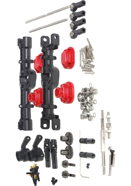Mn Modeli Için 1:12 D90 D91 D96 98 99S Rc Araba Yedek Parçaları Metal Yükseltme Dişli Döner Montaj Kiti (Yurt Dışından)