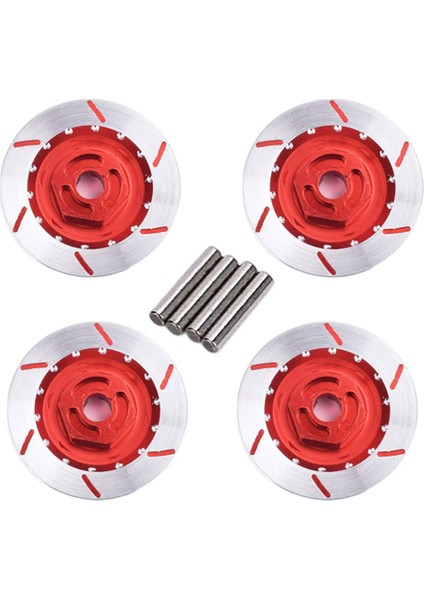 4 Adet Disk Fren Kaliper Montaj Seti MN86 D91 91 96 99 99S Rc Araba Yükseltme Parçaları Kırmızı (Yurt Dışından)
