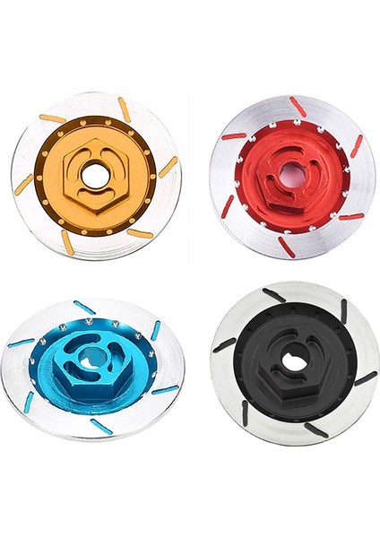4 Adet Disk Fren Kaliper Montaj Seti MN86 D91 91 96 99 99S Rc Araba Yükseltme Parçaları Kırmızı (Yurt Dışından)