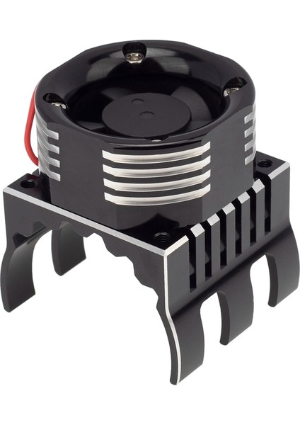 Traxxas 1/10 E-Maxx E-Revo Summit Arrma 1/8 Kraton Talion Typhon Için LED Işıklı 42MM Motor Soğutma Fanı Isı Emici, 3 (Yurt Dışından)