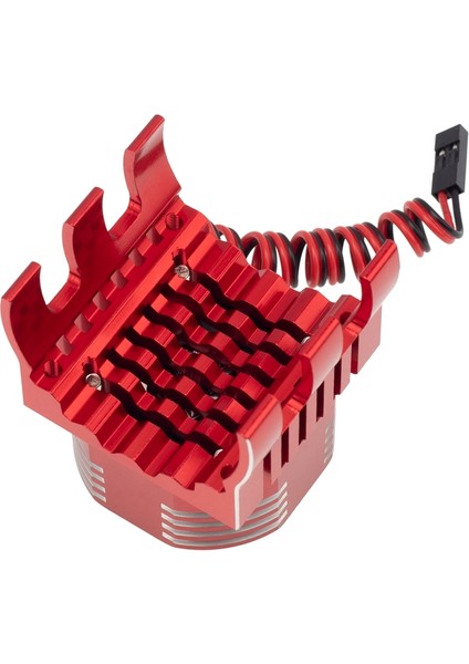 Traxxas 1/10 E-Maxx E-Revo Summit Arrma 1/8 Kraton Talion Typhon Için LED Işıklı 42MM Motor Soğutma Fanı Isı Emici, 3 (Yurt Dışından)