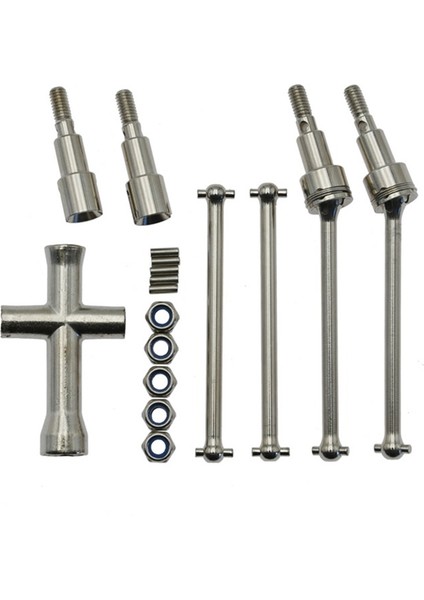 Metal Ön ve Arkadan Çekişli Motosiklet Mili Cvd Scy 16101 16102 16103 16201 Pro 1/16 Fırçasız Rc Araba Yükseltme Parçaları (Yurt Dışından)