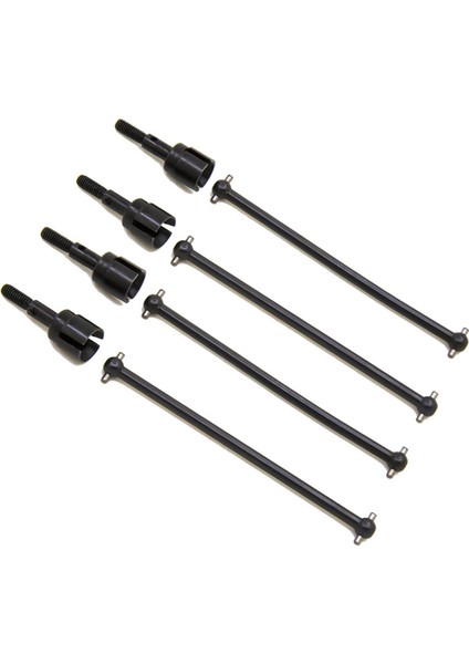 4 Adet Çelik Dogbone Tahrik Mili ve Tekerlek Aksı Değiştirme 08029 02033 Hsp 94111 94108 94170 1/10 Rc Araba Parçaları, Siyah (Yurt Dışından)