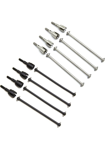 4 Adet Çelik Dogbone Tahrik Mili ve Tekerlek Aksı Değiştirme 08029 02033 Hsp 94111 94108 94170 1/10 Rc Araba Parçaları, Siyah (Yurt Dışından)