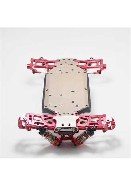 1 Takım Direksiyon Kavrama Takımı Direksiyon Servo Tasarrufu Wltoys 144001 1/14 Rc Araba Için Komple Yükseltme Parçaları, Kırmızı 5 Adet (Yurt Dışından)