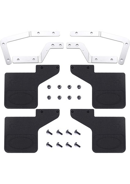 Kauçuk Ön ve Arka Çamurluklar Çamur Flaps Mn D90 D91 MN99S MN99S 1/12 Rc Araba Yükseltme Parçaları Aksesuarları (Yurt Dışından)