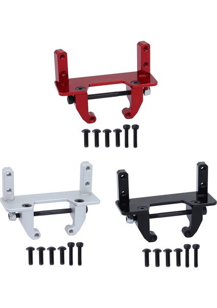 Metal AR44 Aks Servo Sabitleme Kaidesi Standı Eksenel SCX10 Iı 90046 90047 1/10 Rc Paletli Yükseltme Parçaları Aksesuarları, 3 (Yurt Dışından)