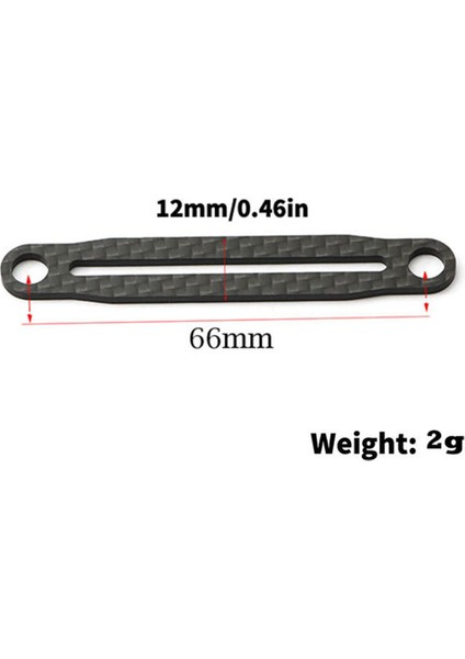 Karbon Fiber Ön Arka Gövde Montaj Sonrası Tamıya TT02 XV02 XV01 1/10 Rc Araba Yükseltme Parçaları Aksesuarları (Yurt Dışından)
