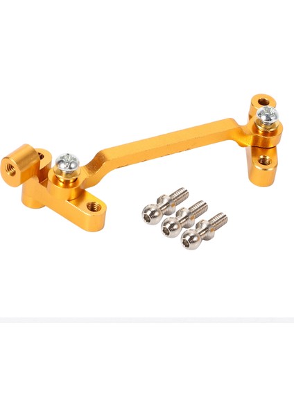 1 Adet Metal Yükseltme Direksiyon Silindiri Montaj Bloğu Wltoys A949 A959-B A979-B A969, Sarı (Yurt Dışından)